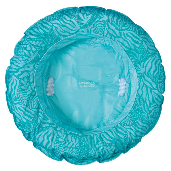 Heart to Tail Teal Pet Pool Float