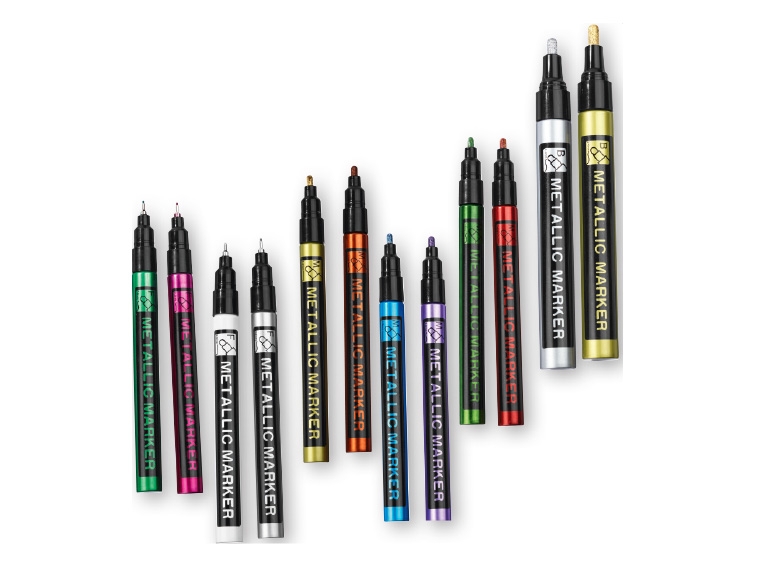 United Office Metallic Markers