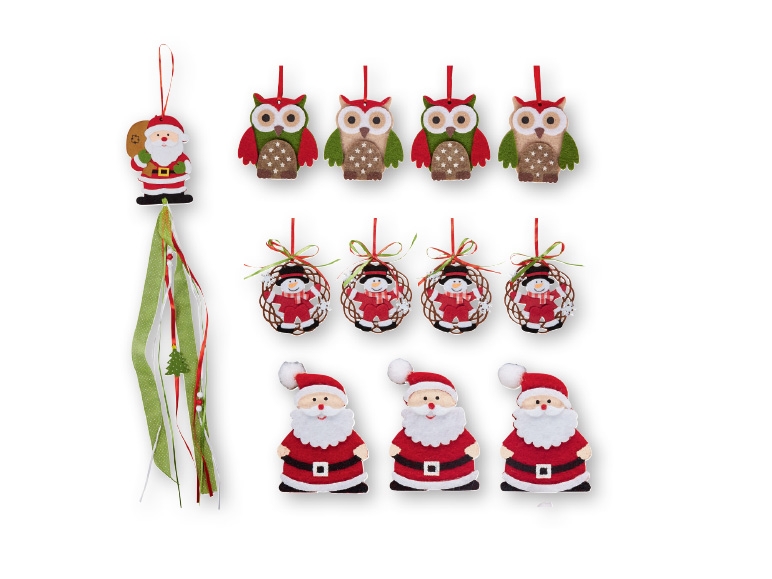 MELINERA Christmas Felt Decorations