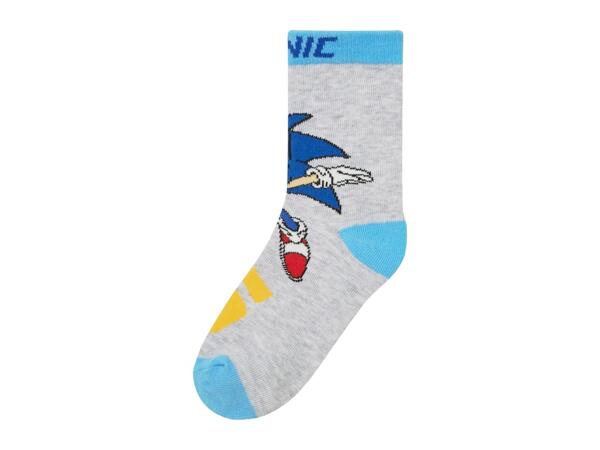 Kids' Super Sonic Socks - 3 Pairs