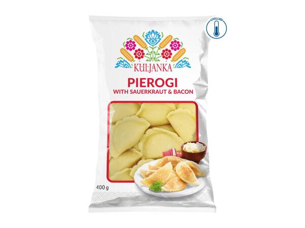 Kuljanka Pierogi with Sauerkraut & Bacon