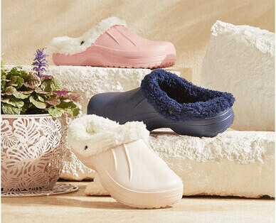 Adult Sherpa-Lined Clogs