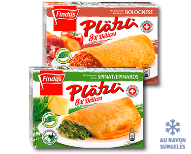 Délices aux épinards/à la bolognaise FINDUS(R)