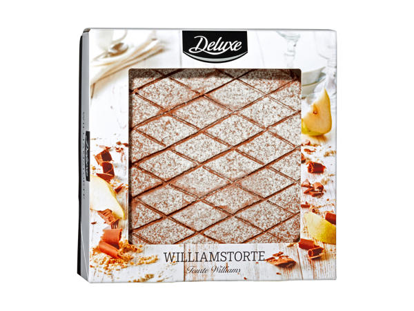 Gâteau à la liqueur de poires Williams