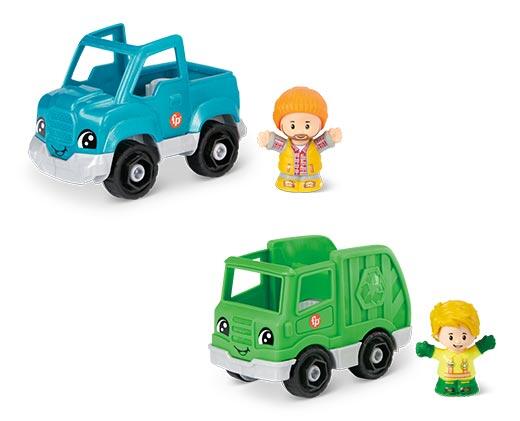 Fisher Price Little People Figure and Car