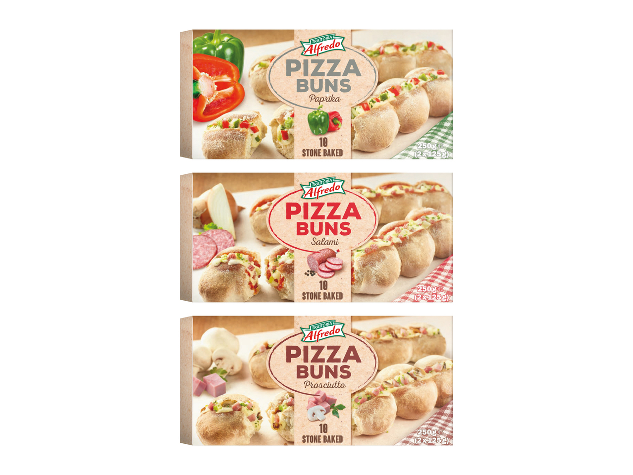 Petits pains à la pizza