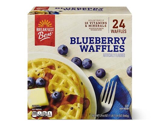Breakfast Best 
 Blueberry Waffles