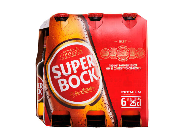 Super Bock Lager Beer