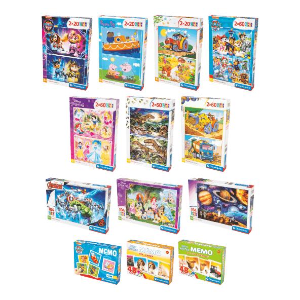 CLEMENTONI(R) 				Puzzle oder Memoryspiel