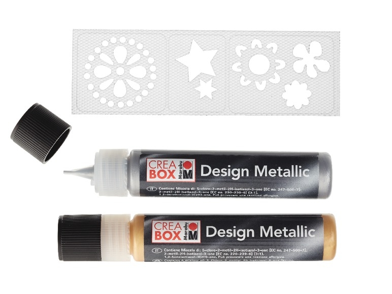Design Marker and Stencil Set