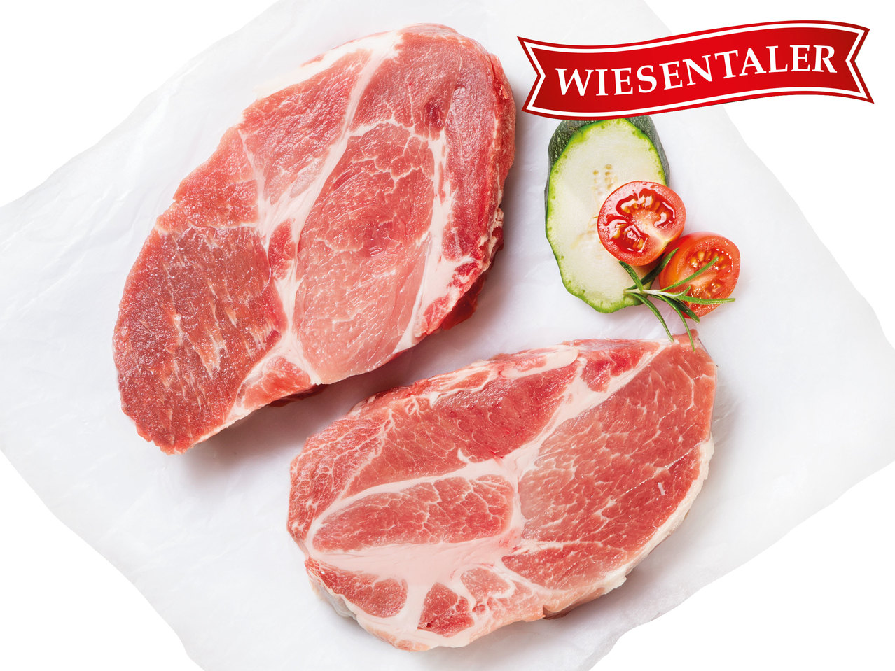 WIESENTALER Frische österreichische Schweine Schopfsteaks