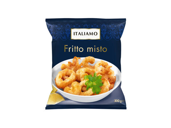 Mixed fried Seafood