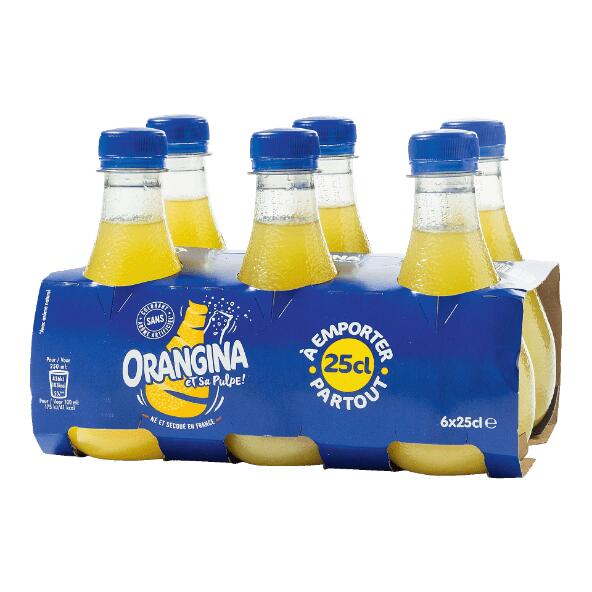 ORANGINA(R) 				Orangina, 6 pcs