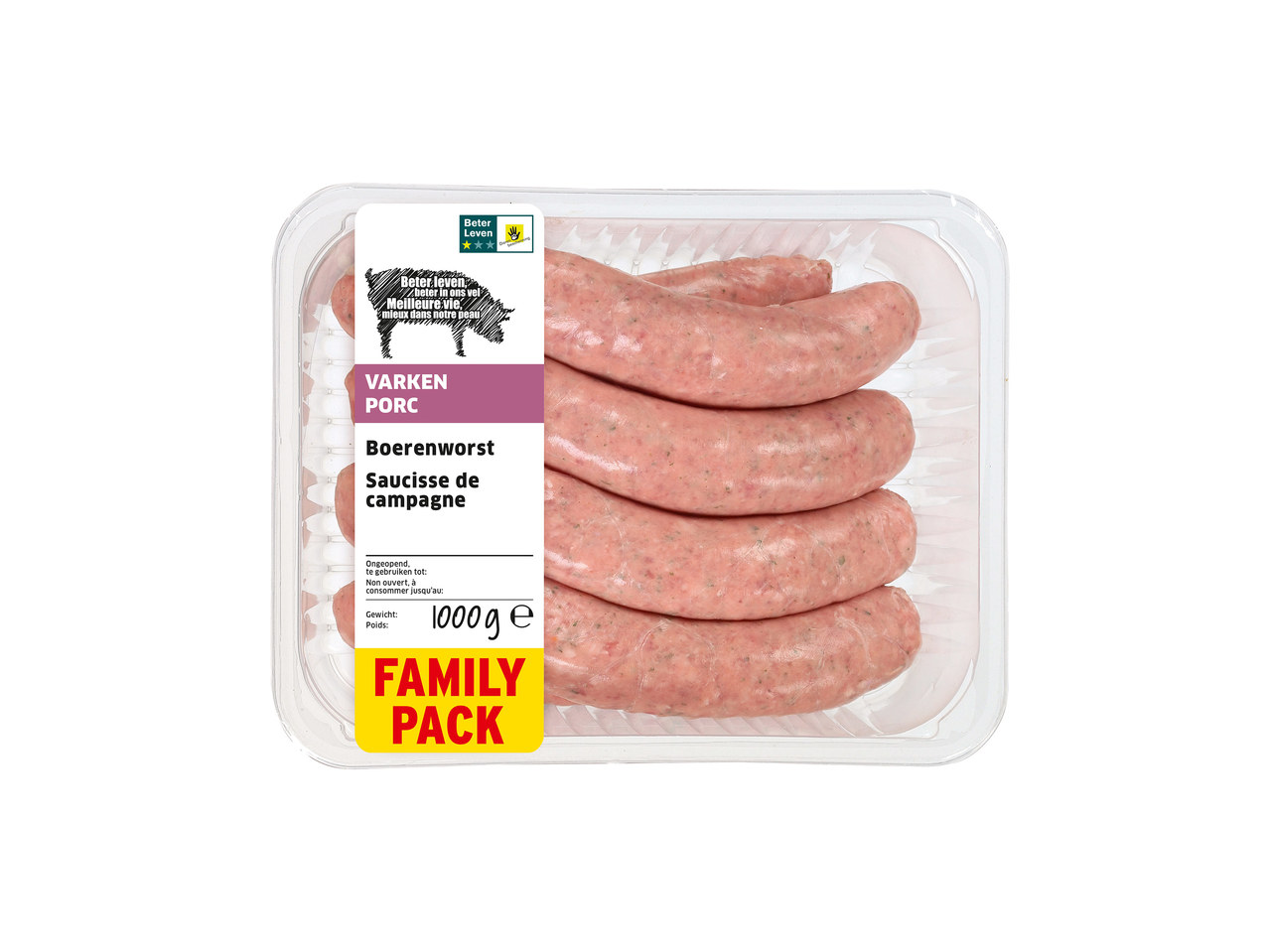 Saucisses de campagne