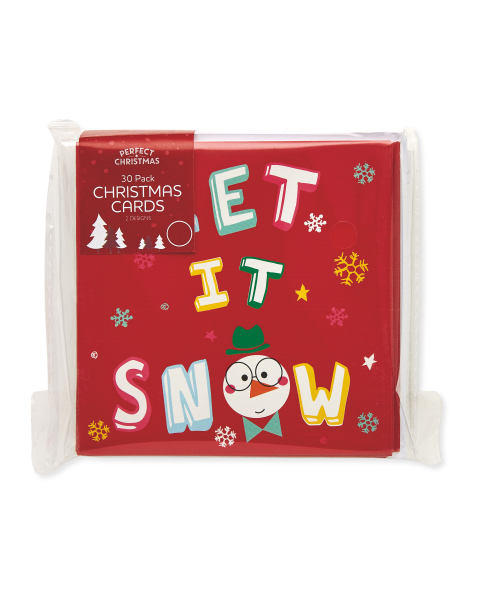 Bright Mini Christmas Cards
