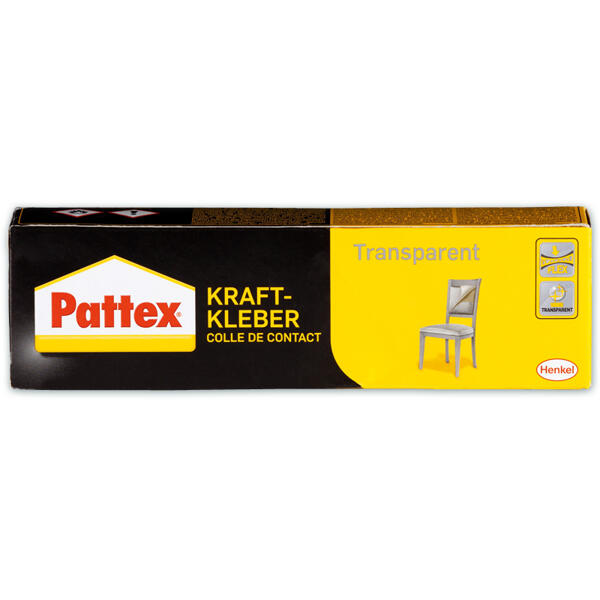 Kraftkleber transparent