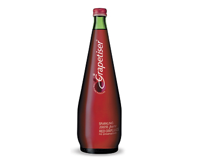 SPARKLING GRAPE OR APPLE JUICE 750ML
