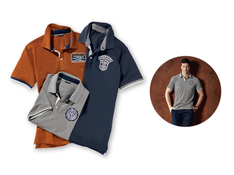 LIVERGY(R) Men's Piqué Polo Shirt