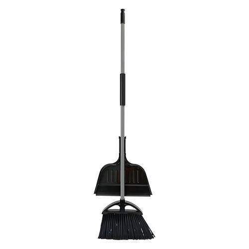 Jumbo Angled Broom with Dust Pan