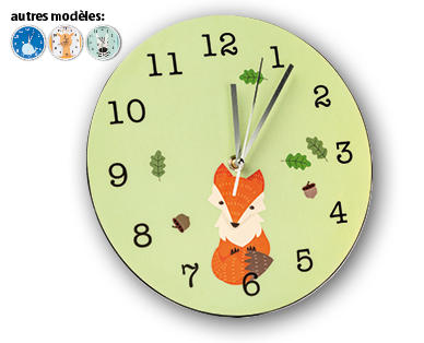 SEMPRE Horloge murale pour la chambre d'enfant