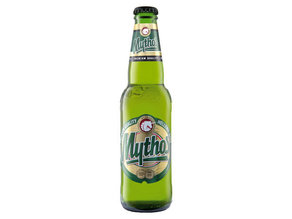 MYTHOS Mythos Bier