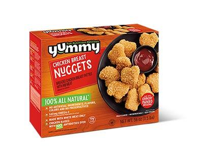 Yummy Panko Chicken Nuggets or Whole Grain Chicken Fries