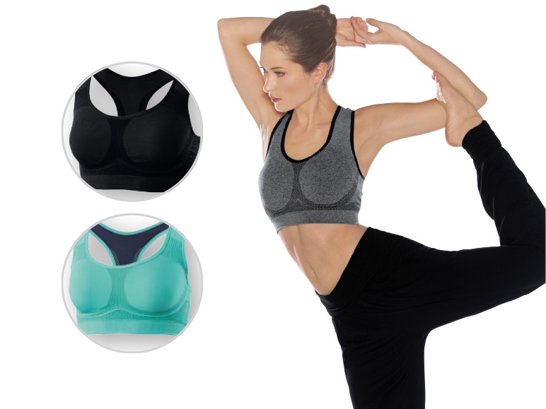 CRIVIT(R) Ladies' Seamless Sports Bra