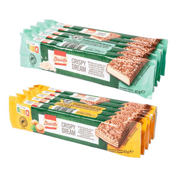 BISCOTTO(R) 				Crispy dream, 5 pcs