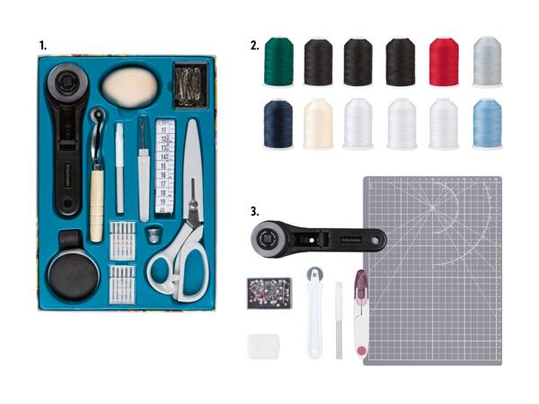 Assortiment de couture/​de tailleur