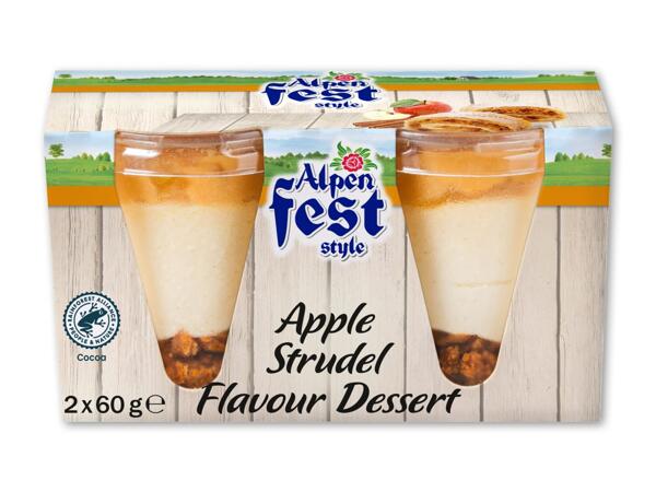 ALPENFEST Apfelstrudel i glas