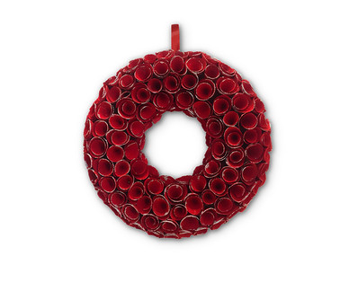 Huntington Home 4th of July Decorative Wood Curl Wreath