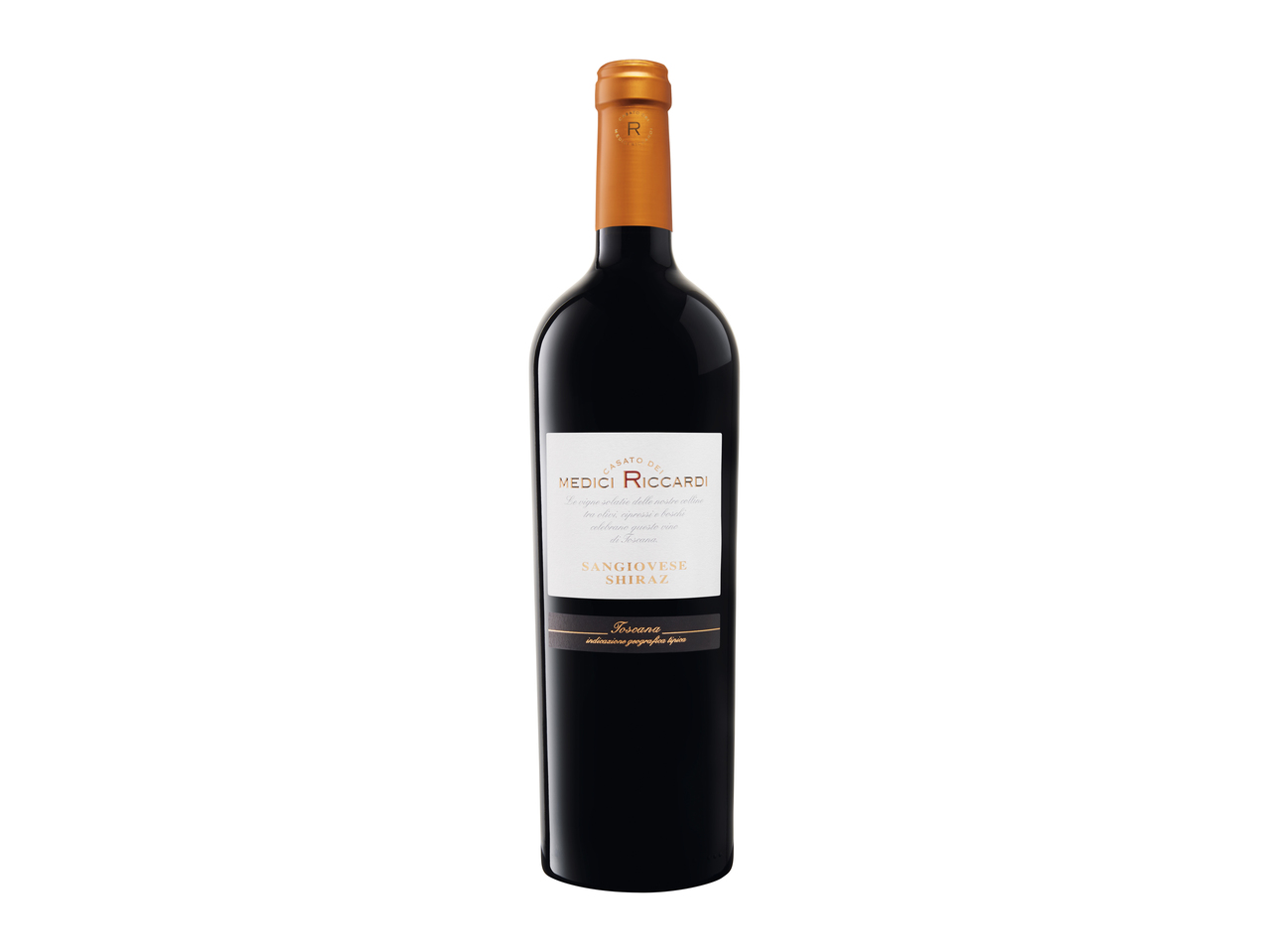 Medici Riccardi Sangiovese/Shiraz IGT, sec