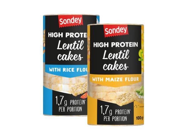 Protein Lentil Crackers