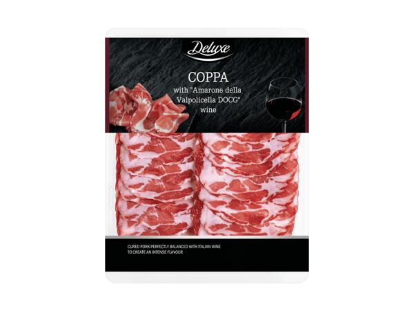 Coppa avec Amarone della Valpolicella