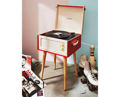 Vintage Turntable with Legs