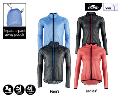 Men's/Ladies' Ultra Light Cycling Jacket