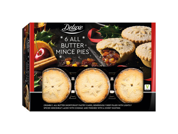 All butter mince pies
