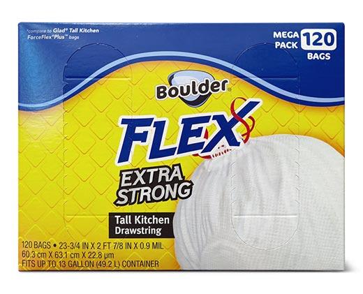 Boulder 
 Flex Drawstring Kitchen Bags