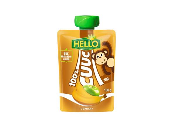 HELLO CUUC 100% OVOCNÁ PŘESNÍDÁVKA
