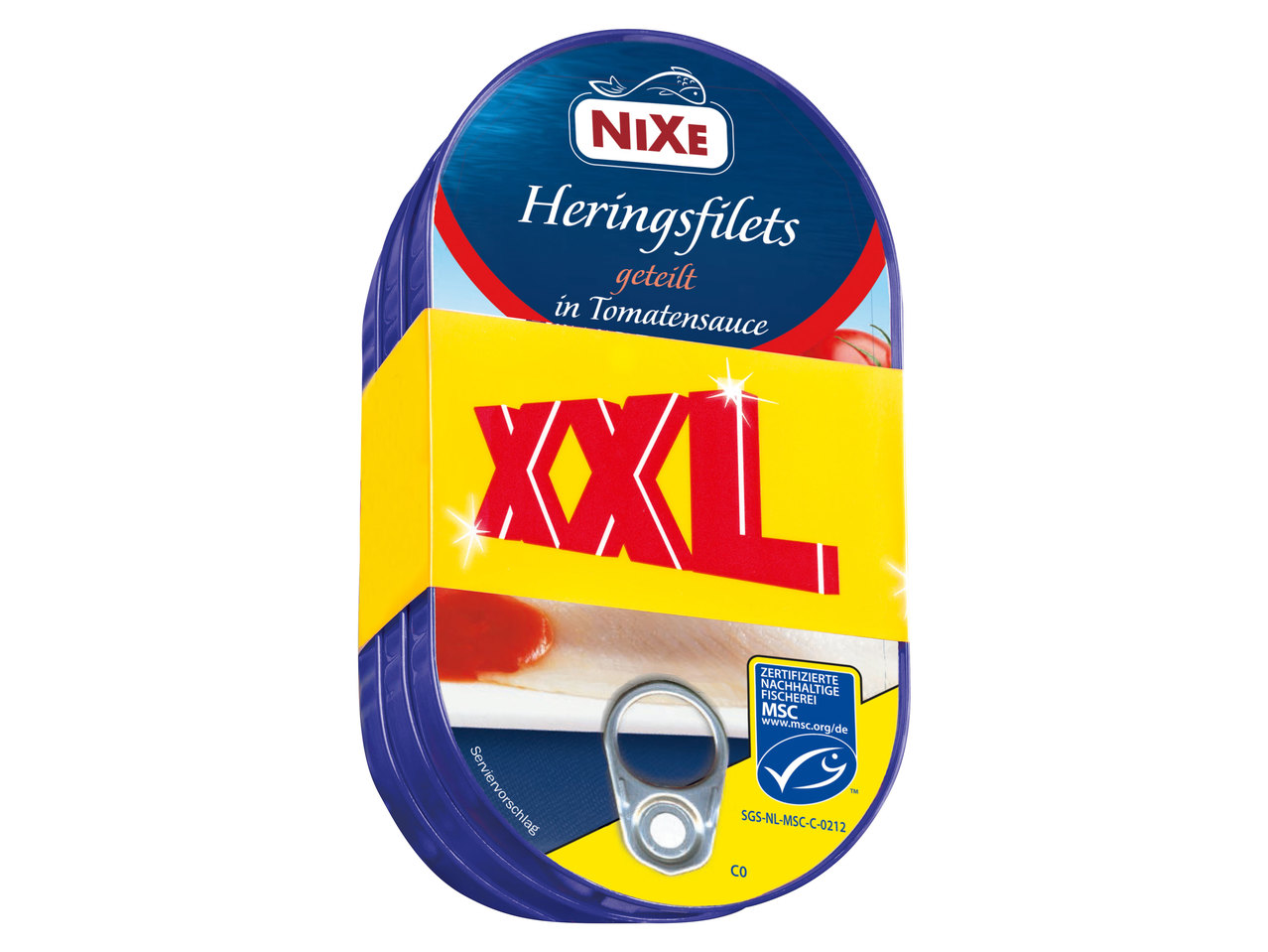 NIXE Heringsfilets 3x 200 g