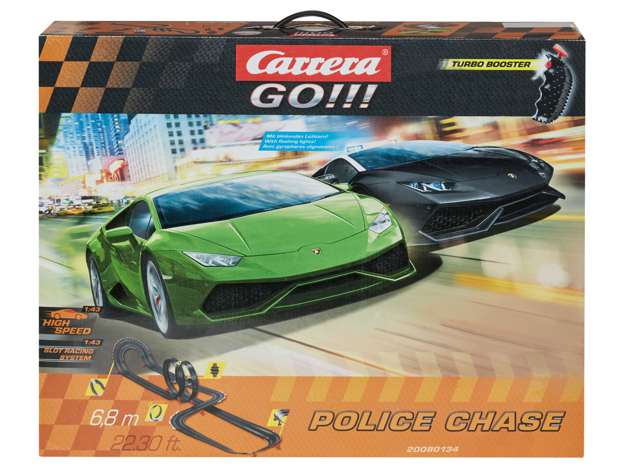CARRERA Police Chase Racing Track