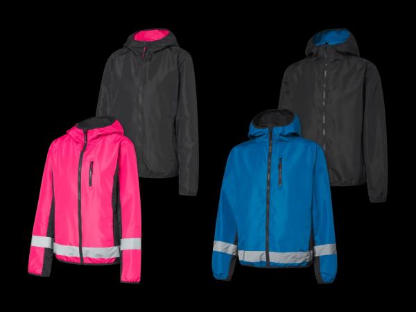 Damen/Herren Fahrrad-Wendejacke