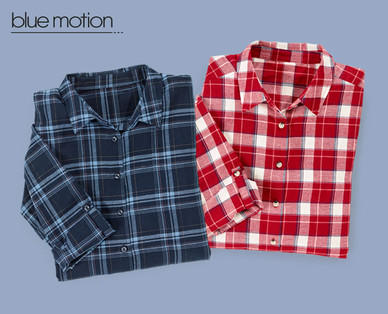 BLUE MOTION Damen-Karobluse