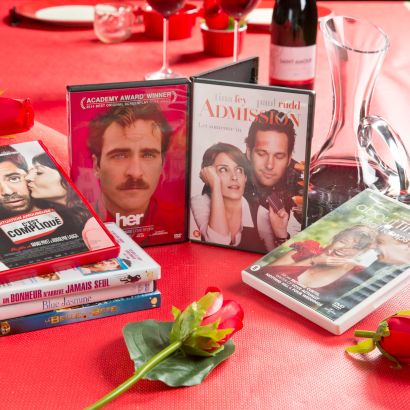Film romantique sur DVD