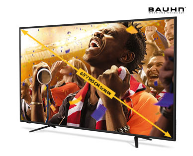 65"/165cm Ultra HD 4K TV