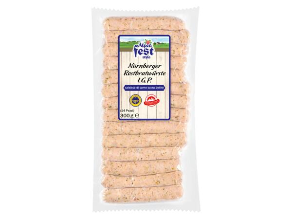 Nürnberger Rostbratwürste PGI