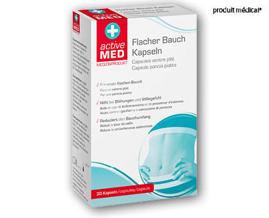 Capsules pour ventre plat ACTIVE MED