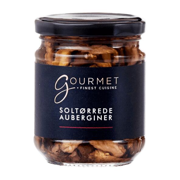 Soltørrede auberginer