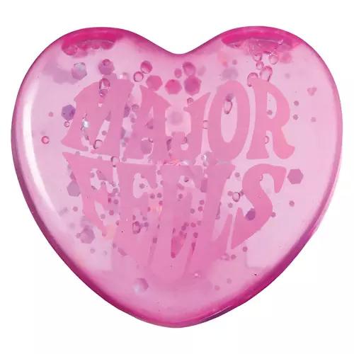 Valentine's Day Candy & Squishes - Glitter Squeeze Heart