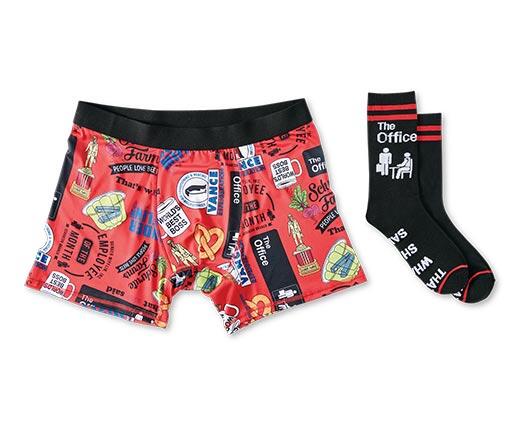 Licensed Underwear and Sock Gift Set